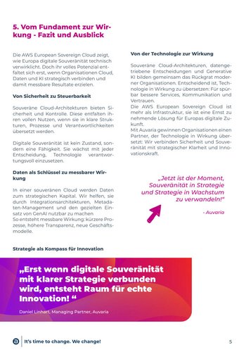 Vorschau Der souveräne Weg in die Cloud