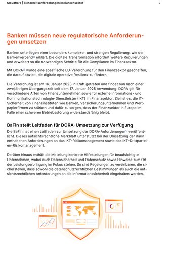 Vorschau Cybercrime, DORA und die Folgen für den Bankensektor