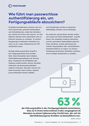 Vorschau Access Management in der Fertigung: Die vier größten Herausforderungen lösen