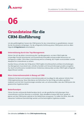Vorschau Leitfaden: So wird Ihr CRM-Projekt zum Erfolg