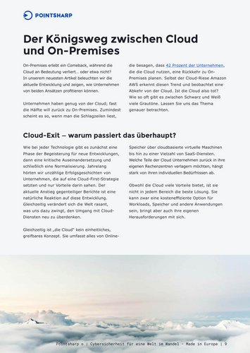 Vorschau Cybersecurity in unsicheren Zeiten – so meistern Sie den Wandel